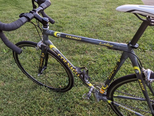 Colnago c40 carbon campy - colnago, carbon,